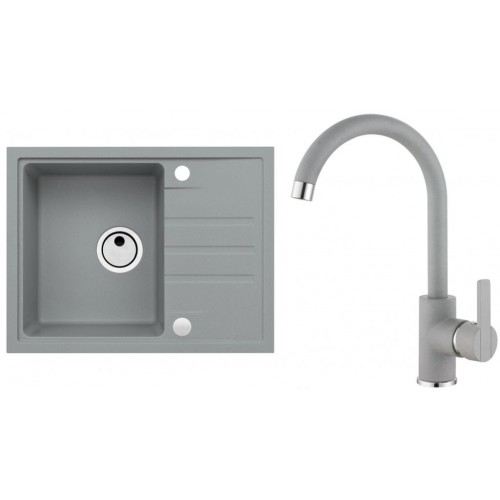 ALVEUS Set INTERMEZZO 30 drez 620x480 mm + batéria TONIA, betón ALVEUS Set INTERMEZZO 30 drez 620x480 mm + batéria TONIA, betón