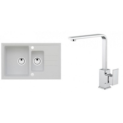 ALVEUS Set INTERMEZZO 70 drez 780x480 mm + batéria RENO, biela ALVEUS Set INTERMEZZO 70 drez 780x480 mm + batéria RENO, biela