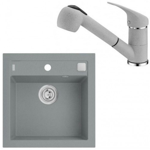 ALVEUS Set FORMIC 20 drez 520x510 mm + batéria AM 20, betón