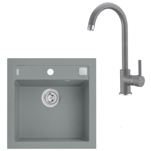 ALVEUS Set FORMIC 20 drez 520x510 mm + batéria AM 120, betón