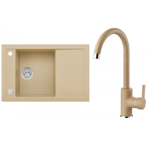 ALVEUS Set FORMIC 30 drez 760x500 mm + batéria TONIA, béžová