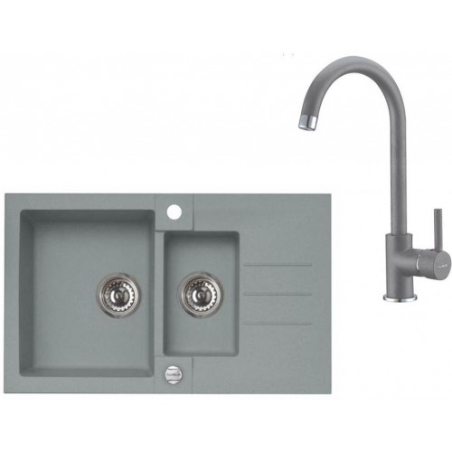 ALVEUS Set ROCK 70 drez 780x480 mm + batéria AM 120, betón