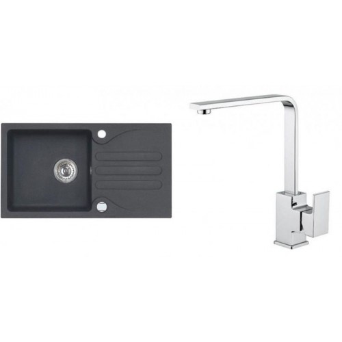 ALVEUS Set GALAPAGOS 30 drez 770x430 mm + batéria RENO, čierna