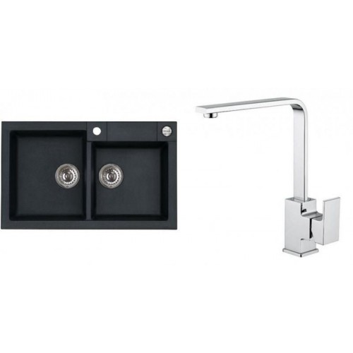 ALVEUS Set ROCK 90 drez 780x480 mm + batéria RENO, čierna ALVEUS Set ROCK 90 drez 780x480 mm + batéria RENO, čierna
