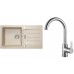 ALVEUS Set VICTORIA 30 drez 780x435 mm + batéria TONIA, béžová + chróm