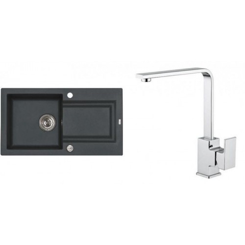 ALVEUS Set FALCON 30 drez 780x435 mm + batéria RENO, čierna