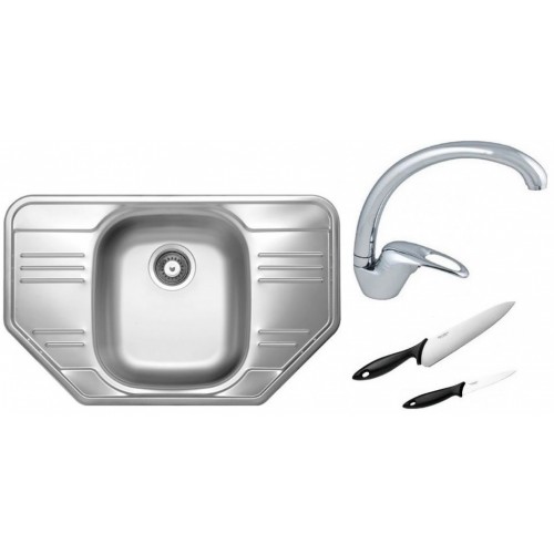 ALVEUS Set drez ALLUX 30 nerez + batérie Diana chróm + 2 nože zadarmo