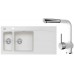 ALVEUS Set dřez Apelles 70 pearl + batérie AM 90-P pearl