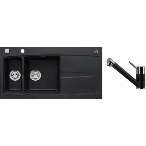 ALVEUS Set dřez Apelles 70 twilight + batérie AM 110-R twilight