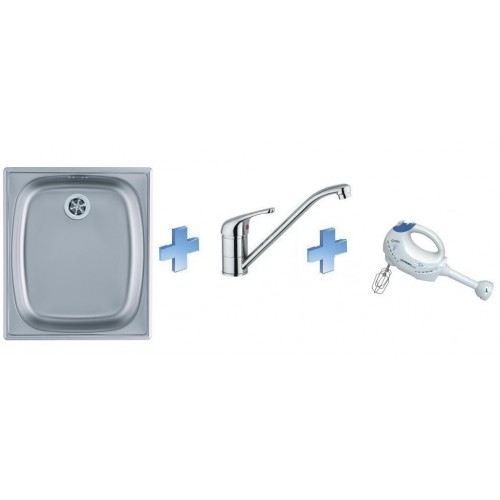 ALVEUS set drez Basic 10 satin + batérie Milena II + ručný mixér