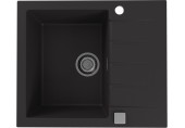 ALVEUS CADIT 10 kuchynský drez granitový, 590 x 500 mm, black 1132021