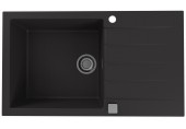 ALVEUS CADIT 40 kuchynský drez granitový, 860 x 500 mm, black 1132031