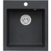 ALVEUS CORTINA 20 kuchynský drez granitový, 450 x 500 mm, čierna
