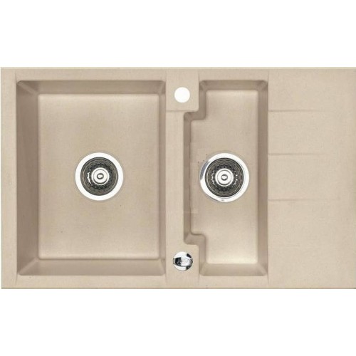 ALVEUS Cubo 40 drez Algranit, 780 x 500 mm, beige 1067421