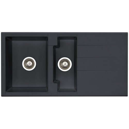 ALVEUS Cubo 70 drez Algranit, 980 x 500 mm, carbon 1054767