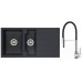 ALVEUS Set drez Cubo 70 carbon + batéria Ella chróm