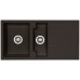 ALVEUS Cubo 70 drez Algranit, Espresso Metalic 57
