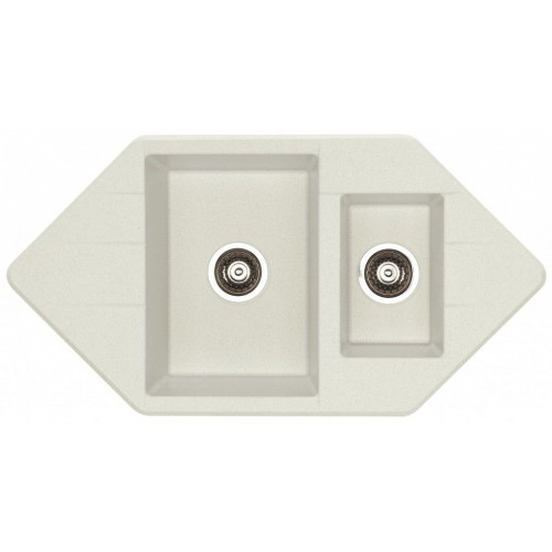 ALVEUS Cubo 80 drez Algranit, 952 x 500 mm, cream 1088569
