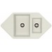 ALVEUS Cubo 80 drez Algranit, 952 x 500 mm, cream 1088569