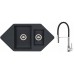 ALVEUS Set drez Cubo 80 carbon + batéria Ella chróm