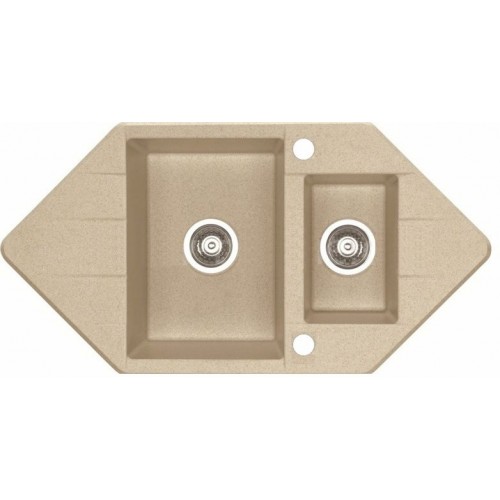 ALVEUS Cubo 80 drez Algranit, 952 x 500 mm, beige 10547721