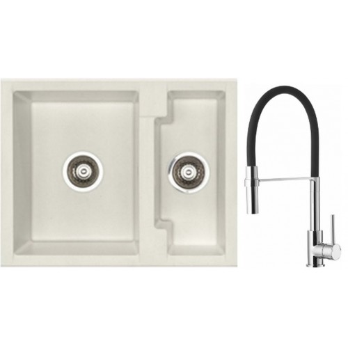 ALVEUS Set drez Cubo 20 cream + batéria Ella chróm