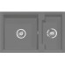 ALVEUS Cubo 50 drez Algranit, metalik anthrazit 1054743