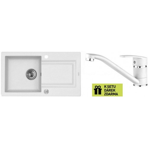 ALVEUS set drez Falcon 30 white + batéria Milena white + darček