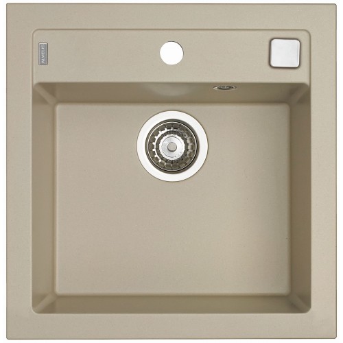 ALVEUS FORMIC 20 kuchynský drez granitový, 520 x 510 mm, pebble 02