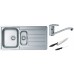 ALVEUS Set drez Line 10 nerez + batéria Milena chróm + 2 nože Fiskars ZADARMO