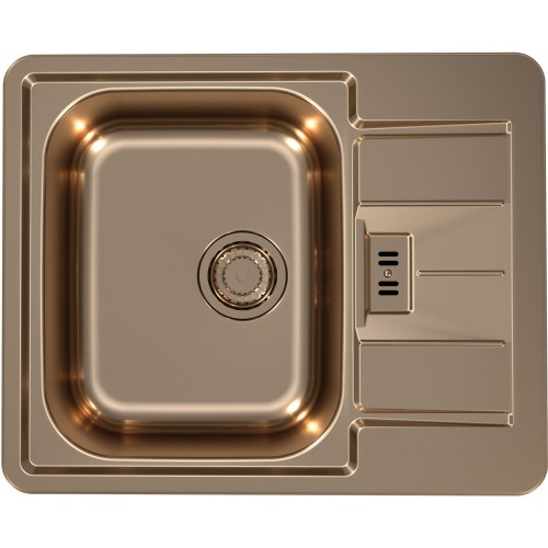 ALVEUS LINE 60 Monarch kuchynský drez, 615 x 500 mm, copper 1068998 ALVEUS LINE 60 Monarch kuchynský drez, 615 x 500 mm, copper 1068998