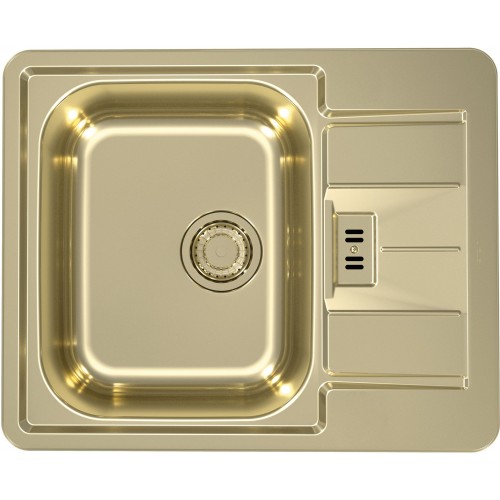 ALVEUS LINE 60 Monarch kuchynský drez, 615 x 500 mm, gold 1069001