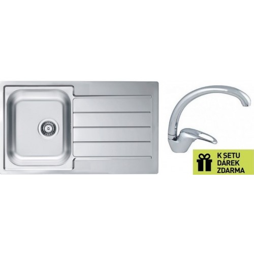 ALVEUS Set drez Line 20 nerez + batérie Diana chróm + darček ALVEUS Set drez Line 20 nerez + batérie Diana chróm + darček