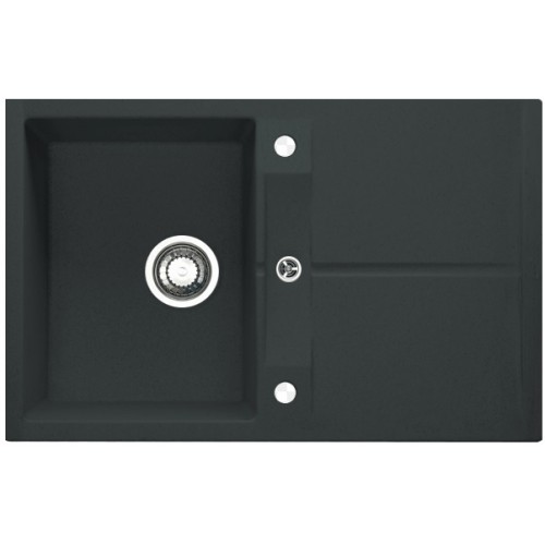 ALVEUS Lux 10 kuchynský drez Algranit, 780 x 500 mm, carbon 1067515