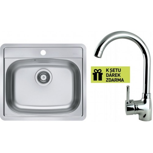 ALVEUS set drez More 10 nerez + batérie Betty chróm + darček