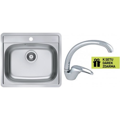 ALVEUS set drez More 10 nerez + batérie Diana chróm + darček