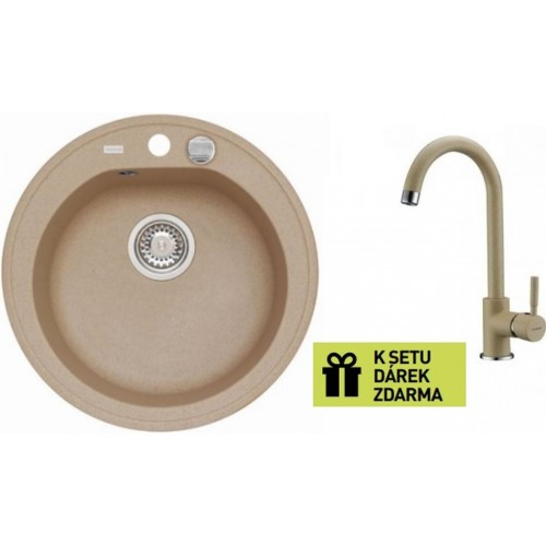 ALVEUS set drez Niagara 10 beige + batérie AM 120 beige + darček