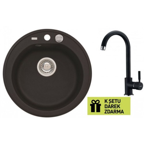 ALVEUS set drez Niagara 10 black + batérie AM 120 black + darček ALVEUS set drez Niagara 10 black + batérie AM 120 black + darček