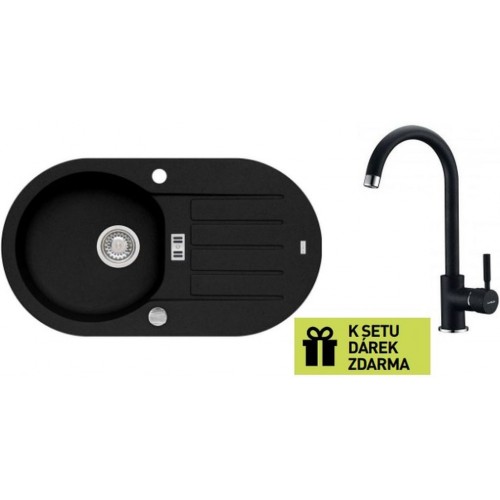 ALVEUS set drez Niagara 40 black + batérie AM 120 black + darček ALVEUS set drez Niagara 40 black + batérie AM 120 black + darček