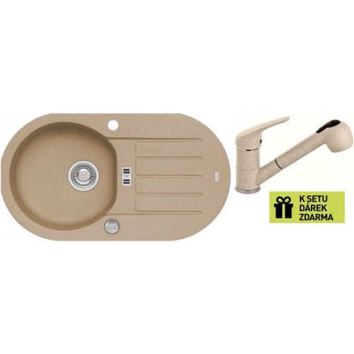 ALVEUS set drez Niagara 40 beige + batérie AM 20 beige + darček