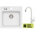 ALVEUS set drez Niagara 20 white + batéria AM 120 white + darček
