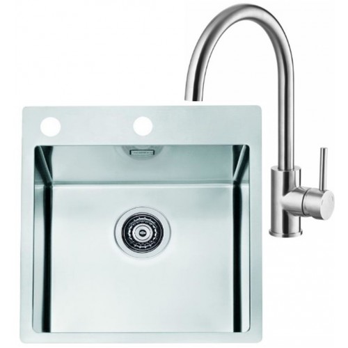 ALVEUS Set drez Pure 30 nerez + batérie Elza kartáčovaná nerez