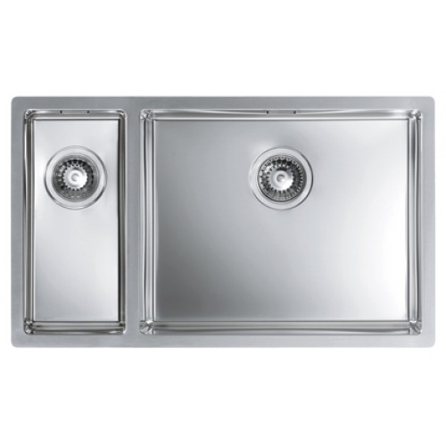 ALVEUS Quadrix 150 kuchynský drez , satin , pravý