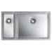 ALVEUS Quadrix 150 kuchynský drez , satin , pravý