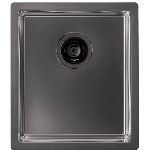 ALVEUS Quadrix 20 Monarch kuchynský drez, plošne vstavaný, antracit