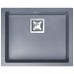 ALVEUS QUADRIX 50 kuchynský drez granitový, 560 x 460 mm, steel 04