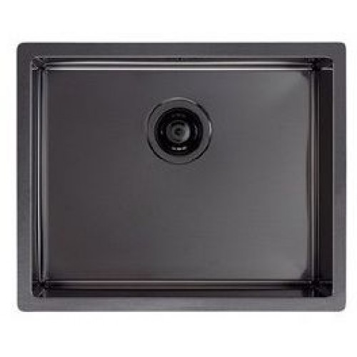 ALVEUS Quadrix 50 S Monarch kuchynský drez, plošne vstavaný, 550 x 450 mm, antracit