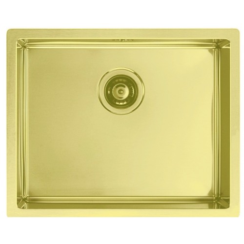 ALVEUS Quadrix 50 S Monarch kuchynský drez, plošne vstavaný, 550 x 450 mm, gold