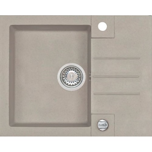 ALVEUS ROCK 30 kuchynský drez, 595x475 mm, granital plus Pebble 02
