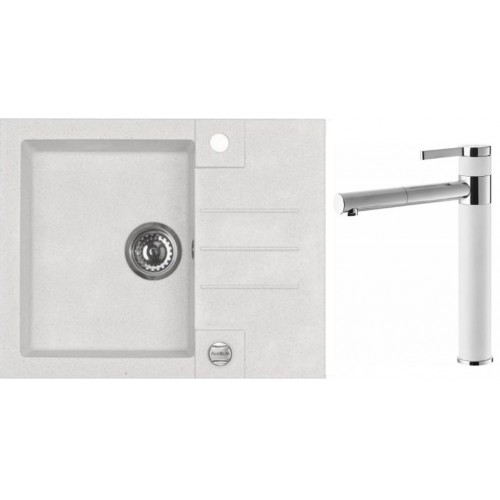 ALVEUS Set drez Rock 30 pearl + batérie Zina pearl